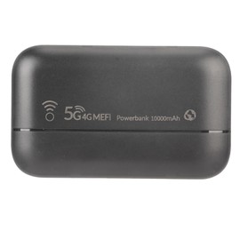 Portable WiFi Hotspot, 300 Mbps 4G LTE Mobile Travel Router, Unlocked 5G International Hotspot with SIM Card Slot, up to 10 WiFi Connect Devices, 10000 mAh