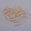 Giant Jumbo Paper Clips 50 x 20 mm Gold Pack