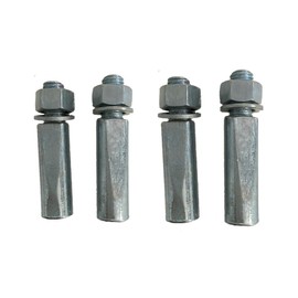 AARNAV 4 X Bicycle Bike Cycle Standard Cotter Pin 9.5 mm 3/8" Raleigh Crank Chainwheel