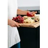 Dexas Angled Acacia Wood Cutting Board with Well, 15 x