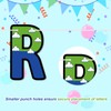 Blue & Green Cartoon Happy Birthday Banner, Cartoon Animation Birthday