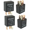 EPLZON 5 Pin 12V 30A SPDT Relay High Performance Multi-Purpose