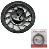 498144 Recoil Starter Pulley Spring Assembly Compatible with Briggs &