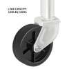 Skelang Boat Trailer Jack Caster 6", Trailer Tongue Wheel 1/2"