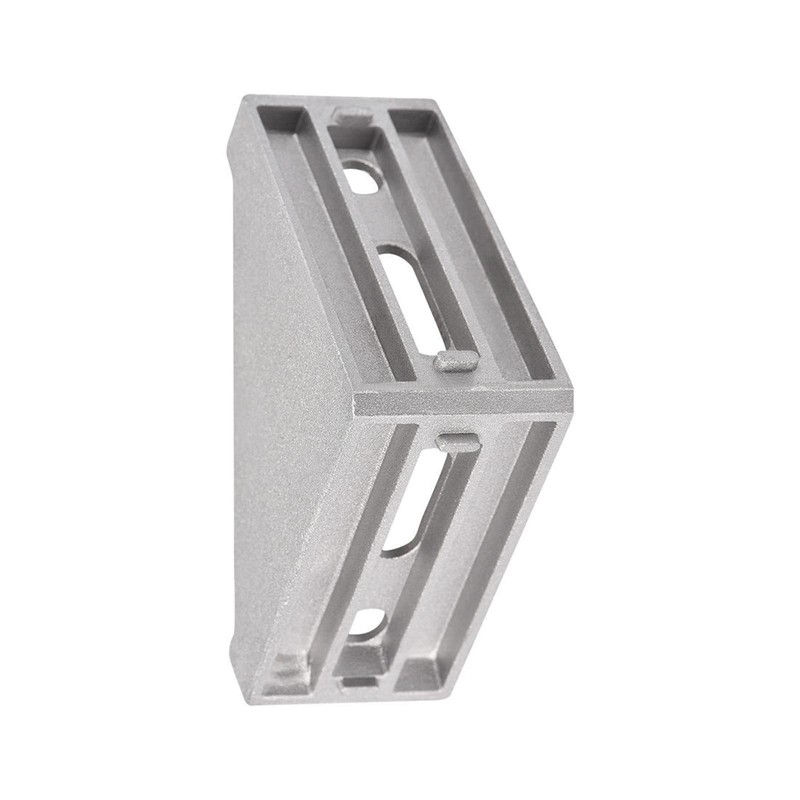 6 x Angle Mounting Corner Brackets, 40 x 80 Aluminium
