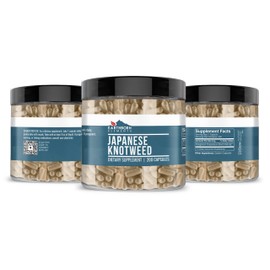 Earthborn Elements Japanese Knotweed Extract 200 Capsules, Pure & Undiluted, No Additives