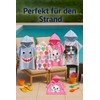 FEBE Bath Poncho Children's Bath Towel with Hood Bathrobe for