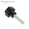 CoCud Star Clamping Knobs M6 x 40 mm Male Thread