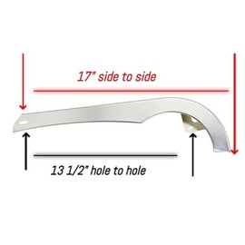 Lowrider Bike 20 Chain Guard 611 Chrome.Bicycle Chain Guard