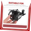 VICASKY Adjustable Mic Supportor Vibration Mount for Desktop Podcast Microphone