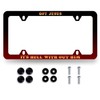 Jesus License Plate Frame Got Jesus It's Hell with Out