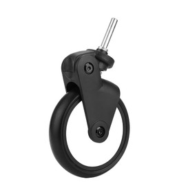Stroller Wheel, Pratical Wear Resistant Stroller Wheel Accessory Convenient to Use 360 Degree Rotation for Yoyo for Kiddopotamus for Yoya for Chbaby(A Pair of Front Wheels)