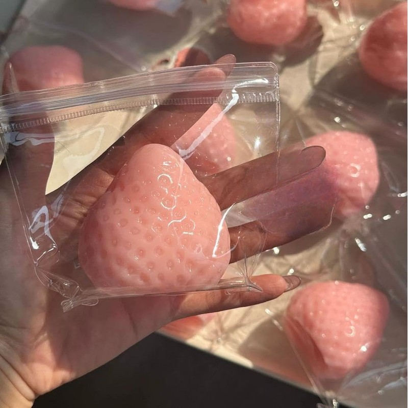 Taba Squishy Strawberry , Taba Soft Giant Jelly, Taba Soft