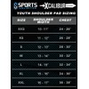 Sports Unlimited Xcalibur Youth Football Shoulder Pads