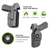 Compatible with Glock 17 Holster,OWB Paddle Holster Fit Glock 17