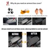 Neepiar Center Console Armrest Leather Cover Compatible with 2023 2024