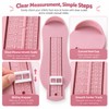 Kids Foot Measuring Ruler for Shoe Sizing – Plastic Foot