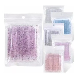 Eye Art 100 Microbrush Glitter Para Extensiones De Pestañas