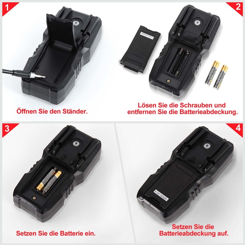 Ueznirn Digital Multimeter with NCV, Voltmeter, Voltmeter, Current Meter, Digital