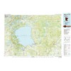 YellowMaps Mille Lacs Lake MN topo map, 1:100000 Scale, 30