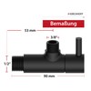 KIRCHHOFF Design Universal Angle Valve with Quick Release Angle Control