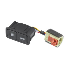 ACROPIX Rear Trunk Lid Fuel Filler Door Switch Assembly Fit for Hyundai Sonata - Pack of 1 Black