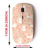 CJCBROES 2.4G Wireless Mouse with Cute Pattern Design for All