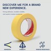 G GINNVA Bright Yellow Painter's Tape,2"×55 Yards 3 Rolls,high-Adhesion Masking