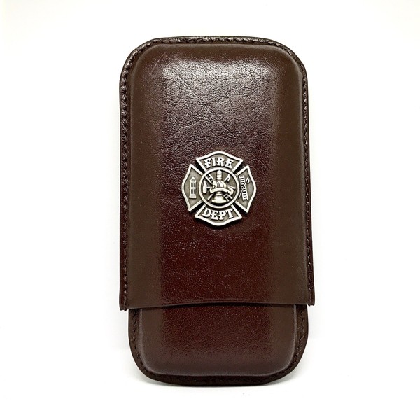 Fireman 3-Finger Cigar Case – Leather Cigar Case – Cigar