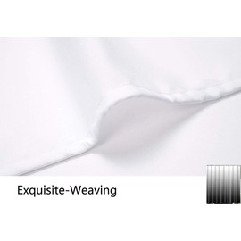 Decor Bath Shower Curtain with Modern Concise Design, Fantastic Bath Decorations Bathroom Accessories, Waterproof Polyester Fabric Bathroom Shower Curtain Set with Hooks (B1050)