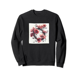 Crown Of Thorns Flower Cottagecore Graphic Sweatshirt