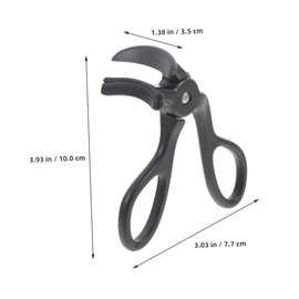 OHPHCALL 2pcs Mini Eyelash Curlers for Women Natural Curling Tool Compact Plastic Travel Eyelash Curler Unique Design