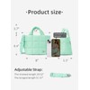 WESTBRONCO Small Puffer Bag Quilted Crossbody Bags for Women Puffy