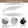 Full Extension Table Slide, Aluminum Telescopic Cabinet Table Guide Rail