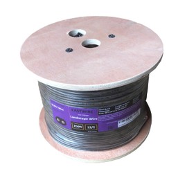 12/2 Low Voltage Landscape Lighting Copper Wire,12-Gauge 2-Conductor 250 Feet, Low Voltage Wire 12/2, Landscape Wire 12 2, Underground Low-Energy Circuit Cable, ULECC, Lighting Cable