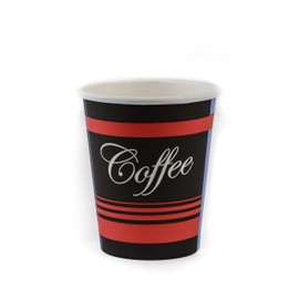 8 oz Restaurant Grade Coffee Cups - (1000 Count) by EcoQuality - Disposable Coffee Cups - Hot Drink, Tea, Coffee, Cappuccino, Hot Chocolate, Chai, Chai Latte