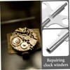 LALAFINA 2pcs Steel Clock Winding Key Durable Clock Tool Lightweight