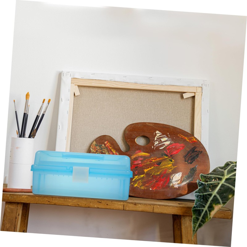 Operitacx Box Art Box Storage Container with Lid Basket Storage