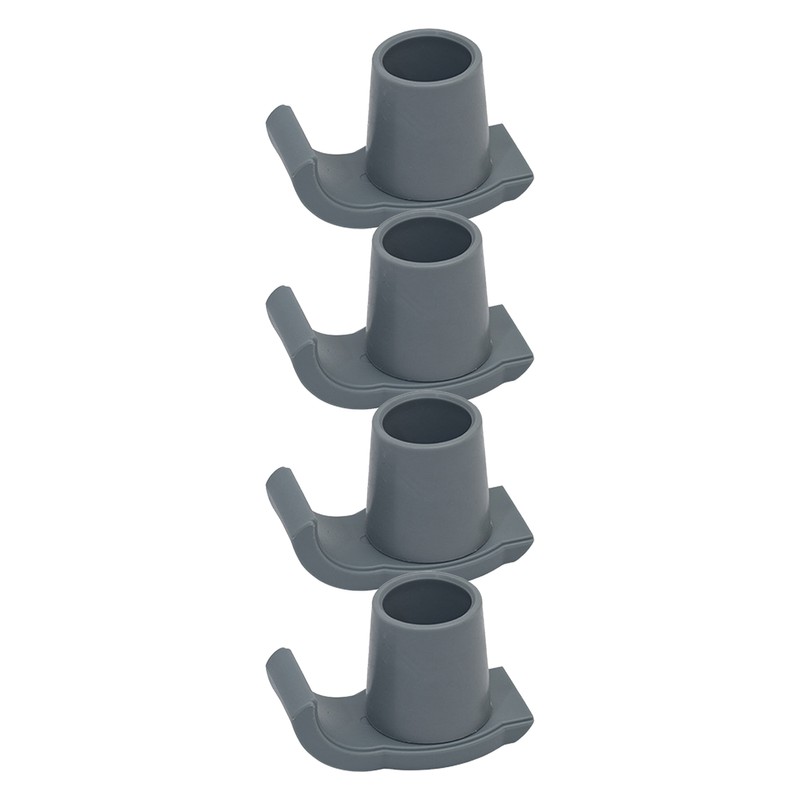 4 Pcs Walker Glide Skis Rubber Universal Walker Ski Glides