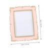 CIYODO 7 Inch Pink Resin European Photo Frame Home Decor
