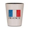 CafePress France Flag Unique and Funny Shot Glass