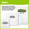 Crocodile Cloth All-Purpose Cleaning Wipes – 80 Count, 15"x10" Extra