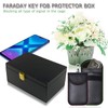 Todoxi Faraday Box & 2 Pack Faraday Pouch for Car