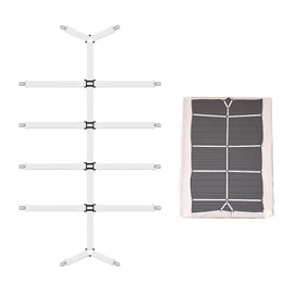 xolear Bettlakenspanner, Verstellbare Bettlaken Verschlüsse, Spannbettlaken Halter, Verstellbare Bettlakengurte, Elastische Bettlaken Gurte, für Spannbetttuch, Bettgummi, Bettwäsche, Matratze