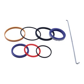HOLDWELL Bucket Lift Cylinder Seal Kit FD-FP417 FP417 compatible with Ford Backhoe Loader 455C 455D 545C 545D 555C 655C 555D 655D 575D 675D 50 mm Rod x 80 mm Bore