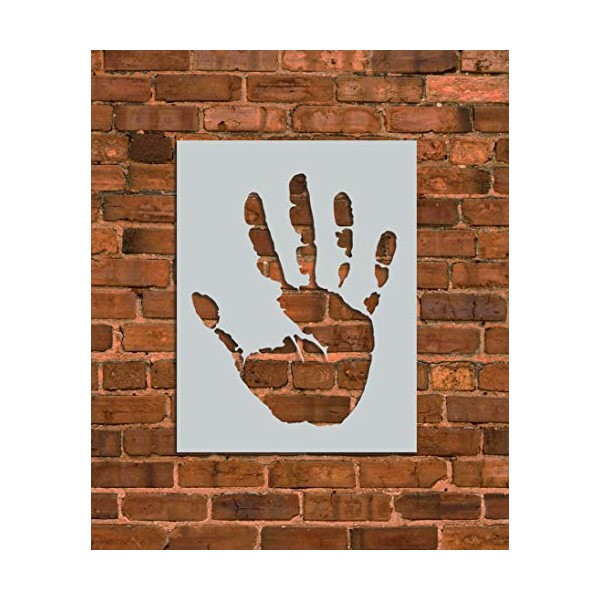Hand Print Stencil Template - Reusable Stencil - INNOVO Stencils
