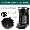 185774-000-000 Inner Brew Basket(2 Pcs) Fits for Mr. Coffee Replaces