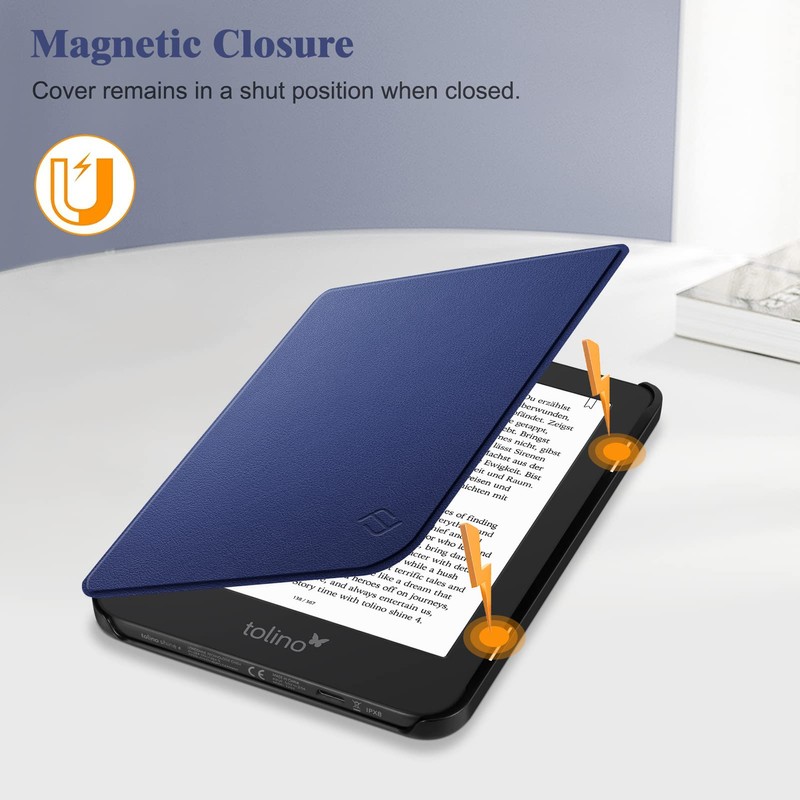 Fintie Case for Tolino Shine Color/Shine 5(2024)/Shine 4(2022) & Kobo