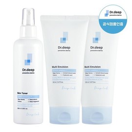 2 Dr. Deep multi-emulsions + 1 skin toner / 닥터딥 멀티에멀젼 2개+스킨토너 1개