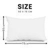 Microfiber Pillow Case 2 Pairs - Housewife Pillowcases - Plain